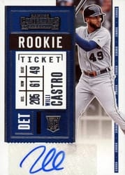 2020 Panini Contenders Base Set Willi Castro #150 card