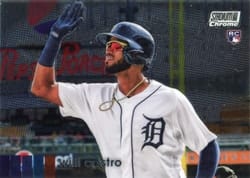 2020 Stadium Club Chrome Base Set Willi Castro #245 card