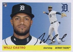 2020 Topps Archives Base Set Willi Castro #16 card