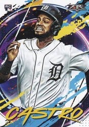 2020 Topps Fire Base Set Willi Castro #105 card