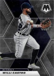 2021 Panini Mosaic Base Set Willi Castro #158 card