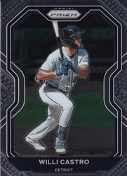 2021 Panini Prizm Base Set Willi Castro #234 card