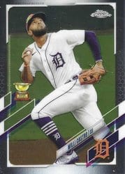 2021 Topps Chrome Base Set Willi Castro #22 card
