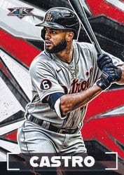 2021 Topps Fire Base Set Willi Castro #98 card