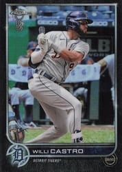 2022 Topps Chrome Ben Baller Edition Base Set Willi Castro #173 card