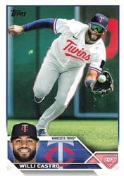 2023 Topps Base Set Willi Castro #411 card