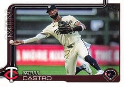 2025 Topps Base Set Willi Castro #155 card