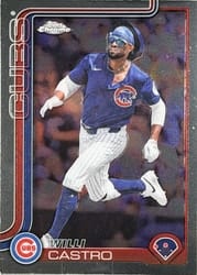 2025 Topps Chrome Update Base Set Willi Castro #USC67 card
