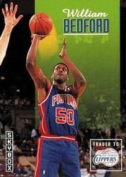1992-93 SkyBox Base Set William Bedford #67 card