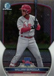 2023 Bowman Chrome Prospects William Bergolla #BCP-232 card