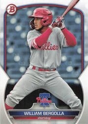 2023 Bowman Draft Base Set William Bergolla #BD-64 card