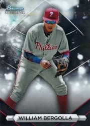2023 Bowman Sterling Base Set William Bergolla #BSP-61 card