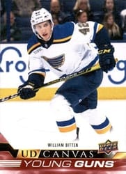 2022-23 Upper Deck UD Canvas William Bitten #C377 card