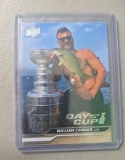 2023-24 Upper Deck Day With The Cup William Carrier #DC9 card