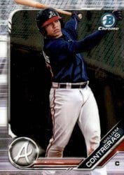 2019 Bowman Chrome Prospects William Contreras #BCP-148 card