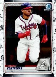 2020 Bowman Chrome Prospects William Contreras #BCP-233 card