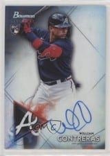 2021 Bowman Sterling Rookie Autographs William Contreras #BSRA-WC card