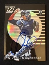 2021 Panini Chronicles Zenith Autographs William Contreras #8 card