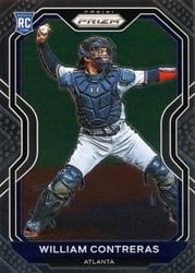 2021 Panini Prizm Base Set William Contreras #105 card