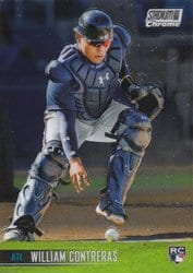 2021 Stadium Club Chrome Base Set William Contreras #229 card
