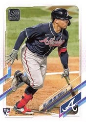 2021 Topps Base Set William Contreras #390 card