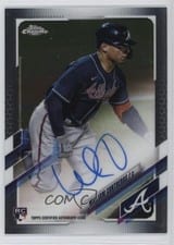 2021 Topps Chrome Rookie Autographs William Contreras #RA-WC card