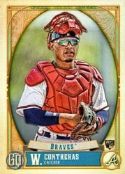 2021 Topps Gypsy Queen Base Set William Contreras #52 card