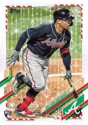 2021 Topps Holiday Base Set William Contreras #HW131 card
