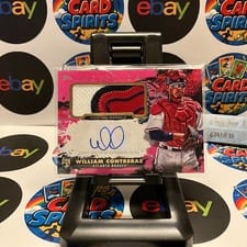 2021 Topps Inception Autograph Patch Cards William Contreras #APC-WC card