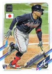 2021 Topps Japan Edition Base Set William Contreras #169 card