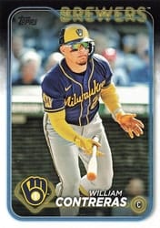 2024 Topps Base Set William Contreras #61 card
