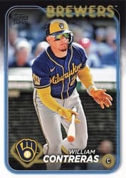 2024 Topps Japan Edition Base Set William Contreras #139 card