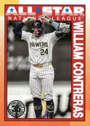 2025 Topps 1990 Topps All-Star Baseball William Contreras #90AS-42 card