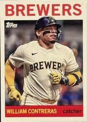 2025 Topps Archives Base Set William Contreras #12 card