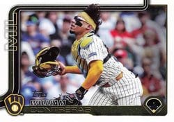 2025 Topps Base Set William Contreras #433 card