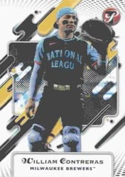 2025 Topps Pristine Base Set William Contreras #287 card