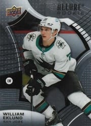 2021-22 Upper Deck Allure Base Set William Eklund #102 card