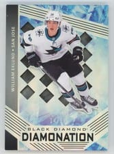2021-22 Upper Deck Black Diamond Diamonation William Eklund #D-WE card