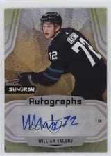 2021-22 Upper Deck Synergy Rookie Autographs William Eklund #AR-WE card