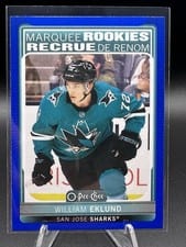 2021 Upper Deck O Pee Chee Update William Eklund #611 card