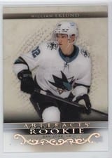 2022-23 Upper Deck Artifacts 2021-22 Update - Clear Cut Rookies William Eklund #CRU-24 card