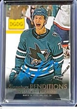 2022-23 Upper Deck The Cup Signature Renditions William Eklund #SR-WE card