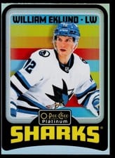 2024-25 O-Pee-Chee Platinum Retro William Eklund #R59 card