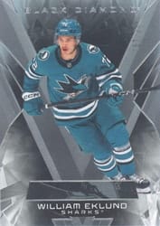 2025-26 Upper Deck Black Diamond Base Set William Eklund #BDB-WE card
