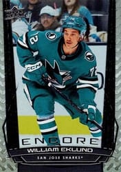 2025-26 Upper Deck Encore William Eklund #E-56 card