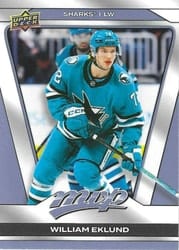 2025-26 Upper Deck MVP Base Set William Eklund #6 card