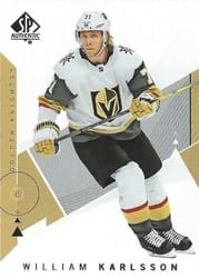 2018-19 SP Authentic Base Set William Karlsson #2 card