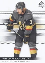 2019-20 SP Authentic Base Set William Karlsson #13 card