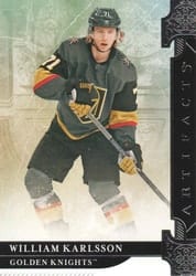 2019-20 Upper Deck Artifacts Base Set William Karlsson #65 card