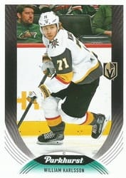 2020-21 Parkhurst Base Set William Karlsson #6 card